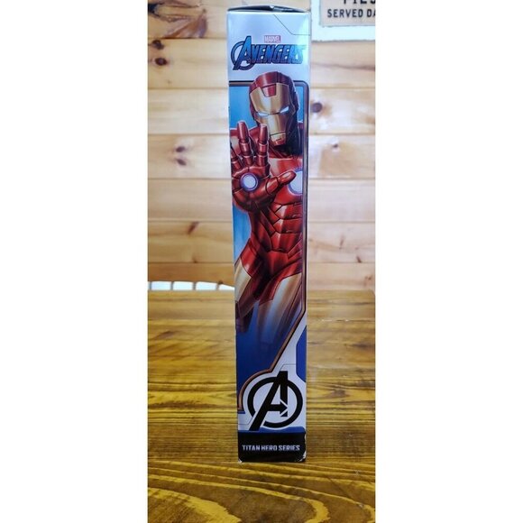 IRON MAN Marvel AVENGERS Titan Hero Series Blast Gear 12 Inch ACTION FIGURE New - Picture 4 of 7